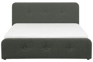 Manželská postel 180 cm ROME (s roštem a úl. prostorem) (šedá). 1007469