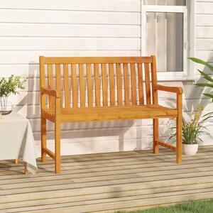 Zahradní lavice 110 cm masivní akáciové dřevo 316610