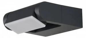 Venkovní stojací lampa Frame wall šedá