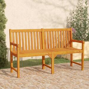 Zahradní lavice 150 cm masivní akáciové dřevo 316611
