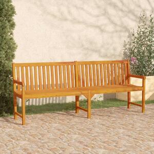 Zahradní lavice 220 cm masivní akáciové dřevo 316613