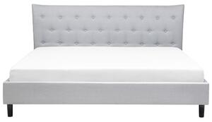 Manželská postel 180 cm SANTORI (s roštem) (šedá). 1007504