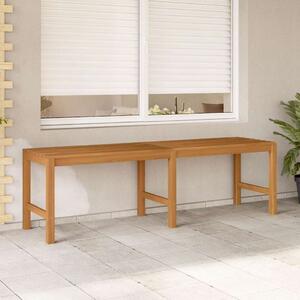 Zahradní lavice 150 cm masivní teakové dřevo 316627
