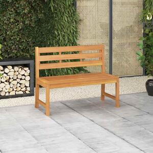 Zahradní lavice 114 cm masivní teakové dřevo 316634