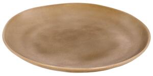 Béžový keramický dezertní talíř Kave Home Vreni 20,7 cm