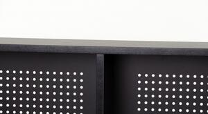 Hector Psací stůl s magnetickou tabulí Giani 137 cm černé