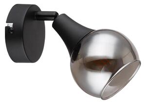 Globo 57904-1 - Nástěnné bodové svítidlo GLYPTAR 1xE14/40W/230V černá