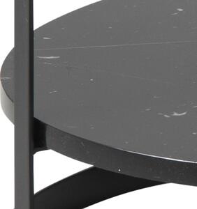 Actona Konferenční stolek Noville 2 černý mramor