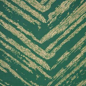 Povlečení METALICO II. zelená 100% saténová bavlna 1x 200x220 cm, 2x povlak 70x80 cm francouzské povlečení MyBestHome