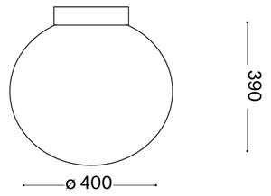 Ideal Lux - Stropní svítidlo MAPA 1xE27/60W/230V 400 mm