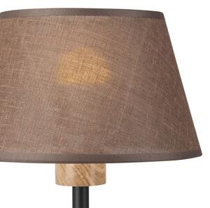 Brilagi - LED Stolní lampa ANTHONY 1xE14/40W/230V dub/hnědá