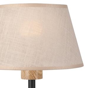 Brilagi - LED Stolní lampa ANTHONY 1xE14/40W/230V dub/béžová