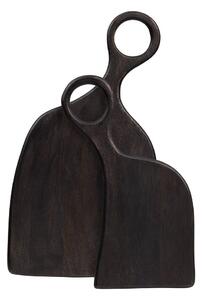 Servírovací dřevěná prkénka v sadě 2 ks 41 x 21 cm Palani – House Nordic