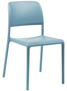 Nardi Modrá plastová zahradní židle Riva