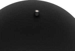 Venkovní stojací lampa černá dobíjecí 3-krokově stmívatelná - Keira