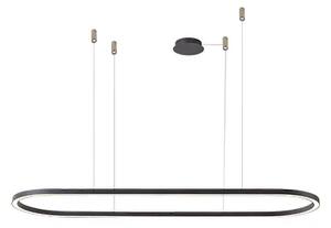 Designový lustr Elena 120 černá