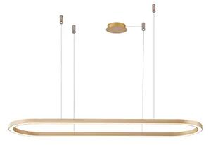 Designový lustr Elena 120 zlatá