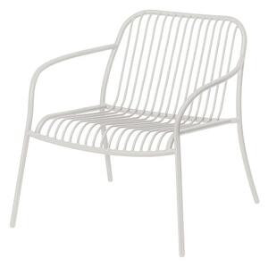 Světle šedé kovové zahradní křeslo Yua Wire – Blomus