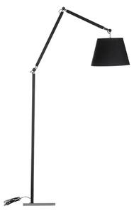 Designová lampa Zyta černá/stříbrná