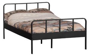 MUZZA Kovová postel 120 x 200 cm emesa černá