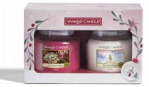 Parafínová vonná svíčka Peppermint Pinwheels Snow Globe Wonderland Yankee Candle 1 ks