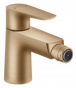 Bidetová baterie Hansgrohe TALIS E BRONZ KARTÁČOVANÝ zlatá