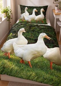 3d povlečení s husou - Goose 140x200 cm