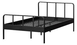 Kovová postel 120 x 200 cm emesa černá