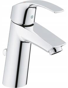 Umyvadlová baterie stojánková Grohe Eurosmart New stříbrná
