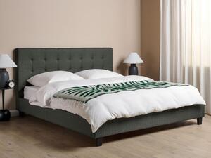 Manželská postel 180 cm ROLLA (s roštem) (tmavě šedá). 1007493