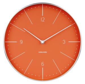 Designové nástěnné hodiny 5682OR Karlsson 28cm