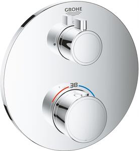 Sprchová baterie Grohe termostatická stříbrná podomítková