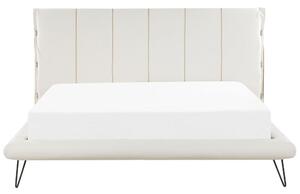 Manželská postel 180 cm BETTEA (s roštem) (bílá). 1022616