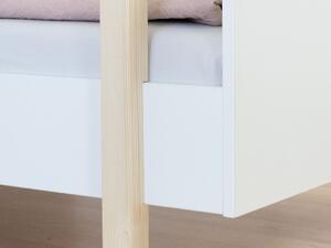 Benlemi Dětská domečková postel MODULAR s předním štítem Rozměr: 90x200 cm, Varianta: Se dvěma čely