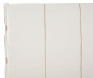 Manželská postel 180 cm BETTEA (s roštem) (bílá). 1022616
