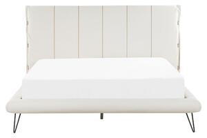 Manželská postel 160 cm BETTEA (s roštem) (bílá). 1022618
