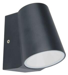 ACA Lighting LED COB venkovní nástěnné svítidlo 6W 400LM 100d 230V AC 3.000K tmavá šedá CRI80 IP54 30.000hod LG0509G