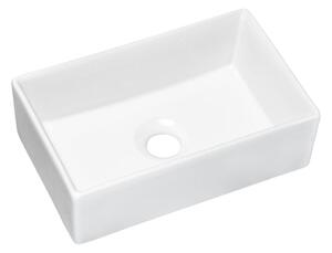 COMAD UN-GAJA35-SW 78570A(35) - Umyvadlo na desku GAJA 35x22 cm lesklá bílá