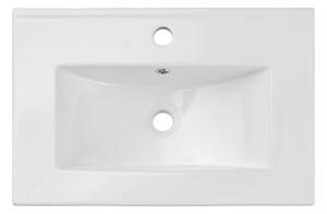 COMAD UM-2060RB DANCE 60 - Zápustné umyvadlo DANCE 62x40 cm keramika/lesklá bílá