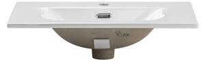 COMAD SKY 3 60CM ( E-8099-3-60 ) - Zápustné umyvadlo SKY 61x40 cm lesklá bílá