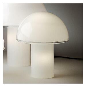 Artemide A006300 - Stolní lampa ONFALE 1xE14/5W/230V + 1xE27/13W bílá