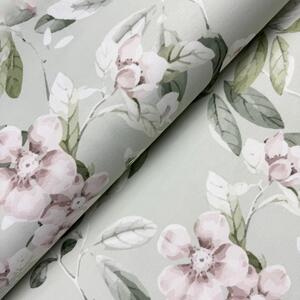 Ervi Teflonová látka Royal Lux š.180 cm - Půvab Jara, metráž