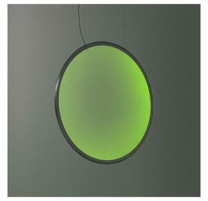 Artemide 1993310APP-LED RGBW Stm. lustr na lanku DISCOVERY LED/59W/230V antracit