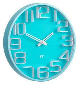 Designové nástěnné hodiny Future Time FT8010BL Numbers 30cm