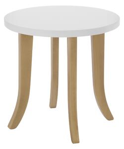 Designový dětský stůl SOMEBUNNY kulatý Výška nohou: 47 cm, Barva nohou: Přírodní