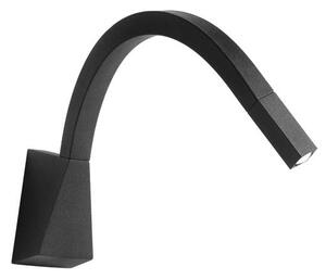 LINEA LIGHT Nástěnná čtecí LED lampa Snake - hranatá Varianta: 20 x 20 x 468 mm, černá s vypínačem