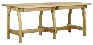 Zahradní stůl 220 x 74 x 75 cm impregnované borové dřevo 318405