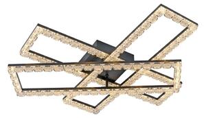 JUST LIGHT. 14733-18 - LED Stropní svítidlo GLITRA LED/35W/230V černá