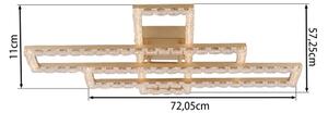 JUST LIGHT. 14733-60 - LED Stropní svítidlo GLITRA LED/35W/230V zlatá