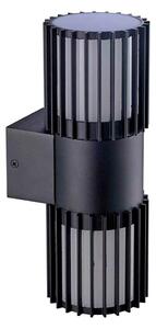 BRILAGI - Venkovní nástěnné svítidlo ARMOR 2xGU10/35W/230V IP44 černá